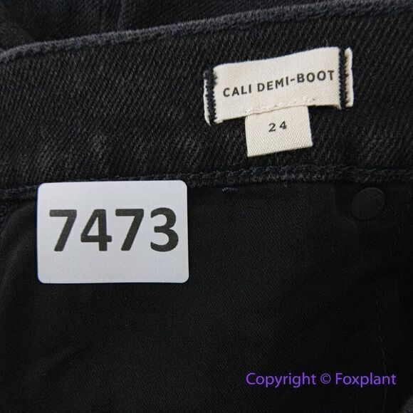 NEW Madewell Cali Demi-Boot Jeans‎ in Bayland Wash: Raw-Hem Edition, 24 - Picture 13 of 15